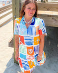 THML At Sea Multi Nautical Printed Dress
