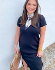 Spanx Very Black AirEssentials Maxi Dress