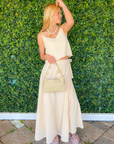 Z Supply Sandshell Salerno Wrap Midi Skirt