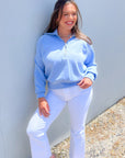 Spanx Hydrangea AirEssentials Half Zip