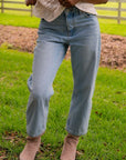 Free People's Deep Trance Dropped Boyfriend Jeans