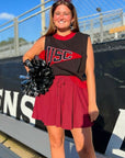 Gamecock Pride Garnet Skort