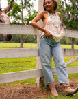 Free People's Deep Trance Dropped Boyfriend Jeans