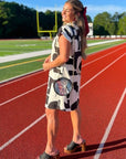 THML Black Multi Button Front Dress