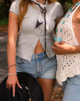 Free People Light Heather Most Wanted Cardi