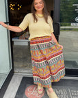 Tori Butter Yellow Short Sleeve Knit Top