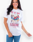 Atlanta Baseball "Out of Your League" Tee-Tops-Poppy & Pine-L. Mae Boutique & Wild Mabel Clothing