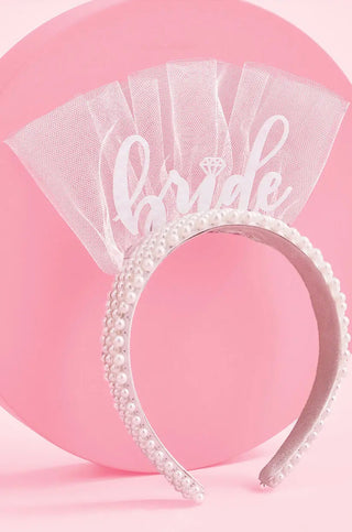 Bachelorette Party Bride Headband-XO Fetti-L. Mae Boutique