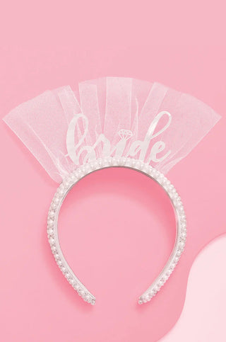 Bachelorette Party Bride Headband-XO Fetti-L. Mae Boutique