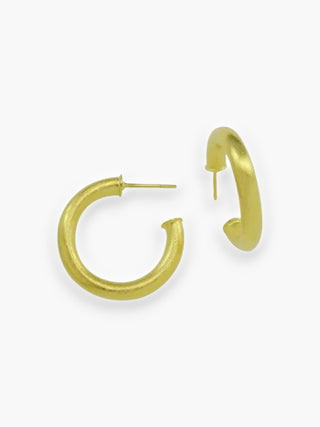 Betty Carre Yael Gold Hoop Earrings-Betty Carre-L. Mae Boutique