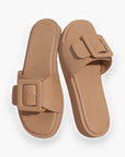 Bralyn Single Buckle Slide Sandal-Oasis Society-L. Mae Boutique & Wild Mabel Clothing