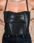 Buddy Love Black Girly Girl Top-Tops-Buddy Love-L. Mae Boutique & Wild Mabel Clothing