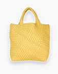 Butter Yellow Woven Tote-Lilou-L. Mae Boutique & Wild Mabel Clothing