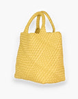 Butter Yellow Woven Tote-Lilou-L. Mae Boutique & Wild Mabel Clothing