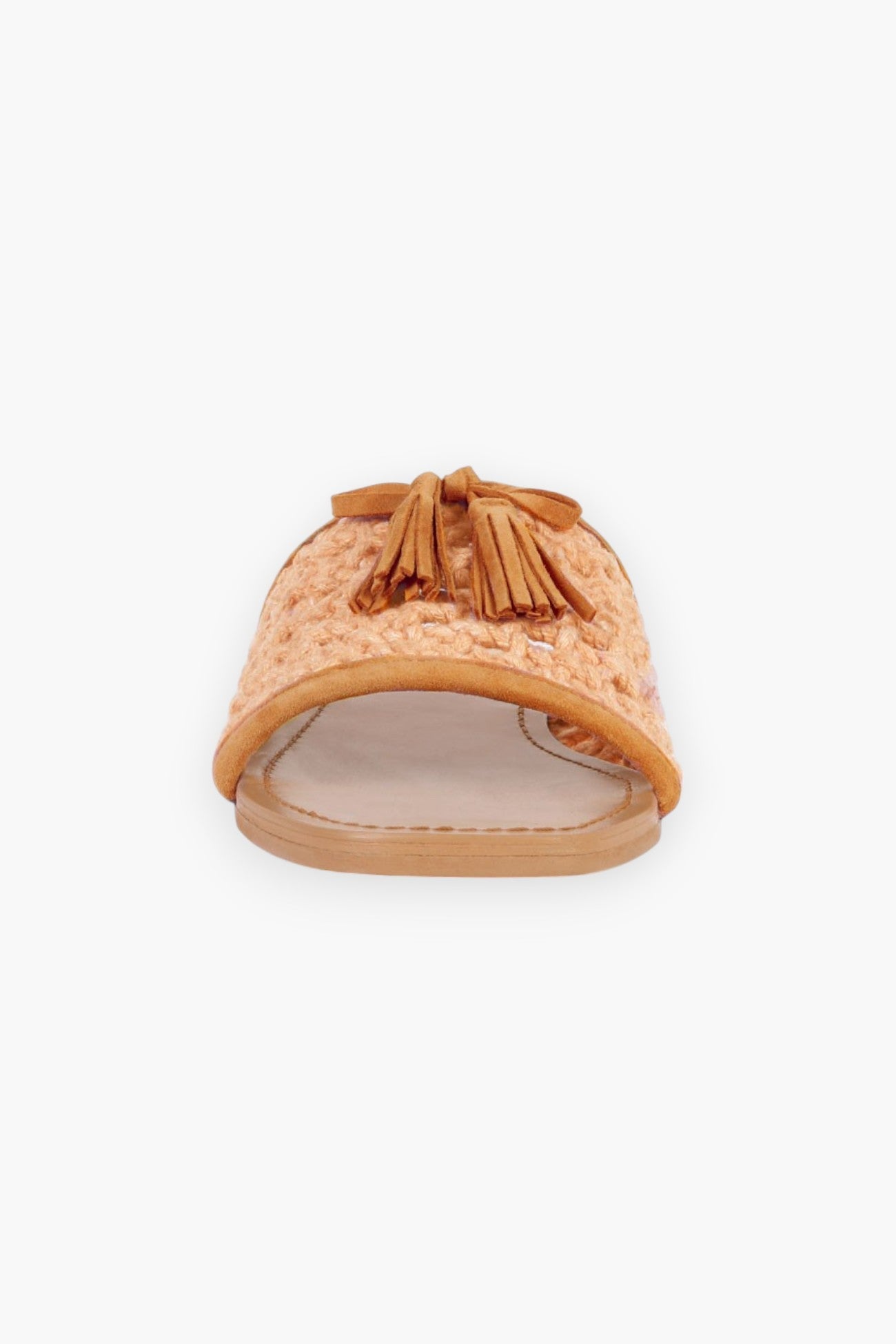 Cedar Handwoven Natural Tassel Flats-Rag Company-L. Mae Boutique & Wild Mabel Clothing