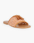 Cedar Handwoven Natural Tassel Flats-Rag Company-L. Mae Boutique & Wild Mabel Clothing
