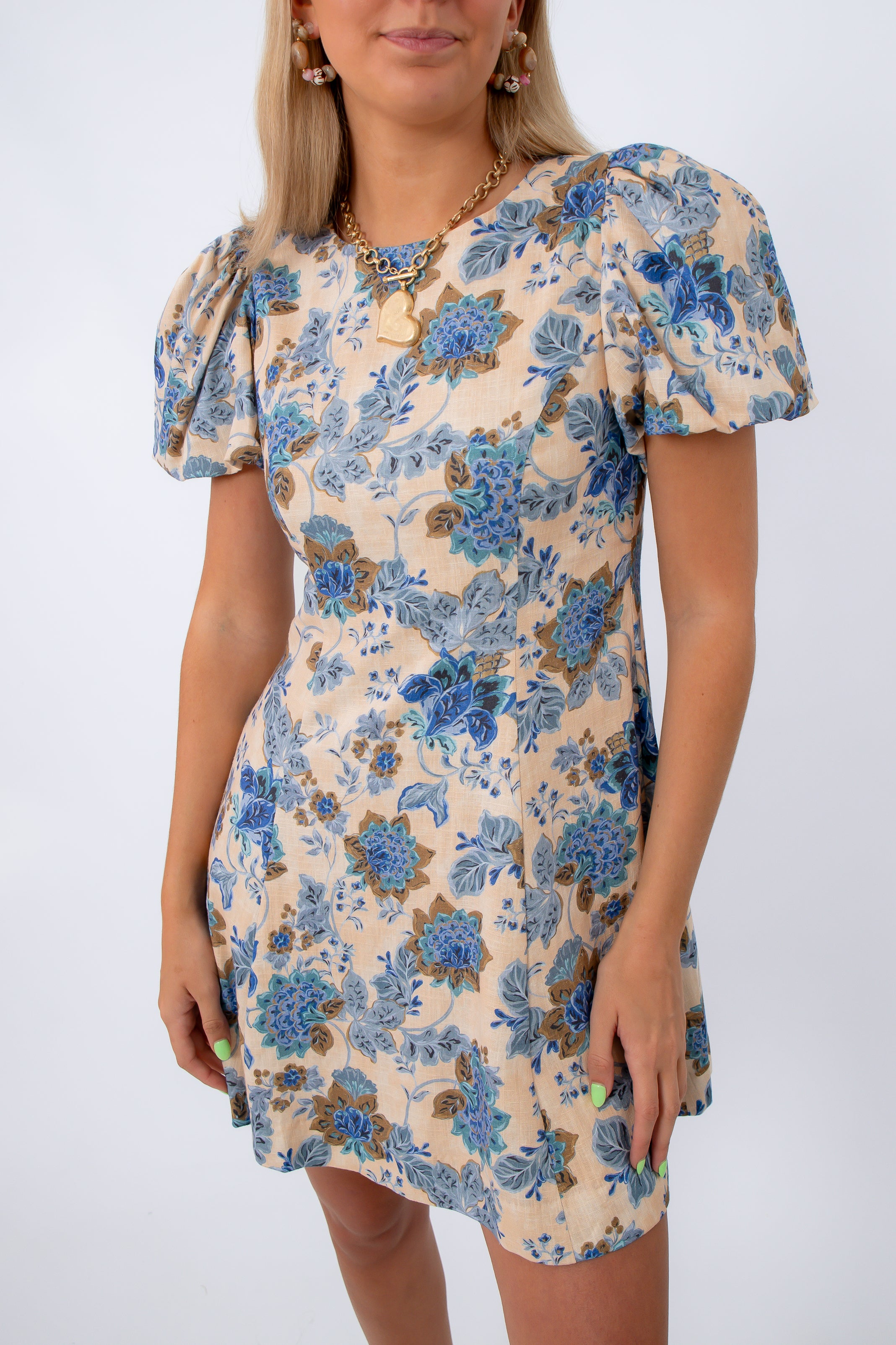 MinkPink Chintz Floral Lucia Puff Sleeve Mini Dress | Spring style L. Mae Boutique MinkPink Chintz Floral Lucia Puff Sleeve Mini Dress | Spring style L. Mae Boutique