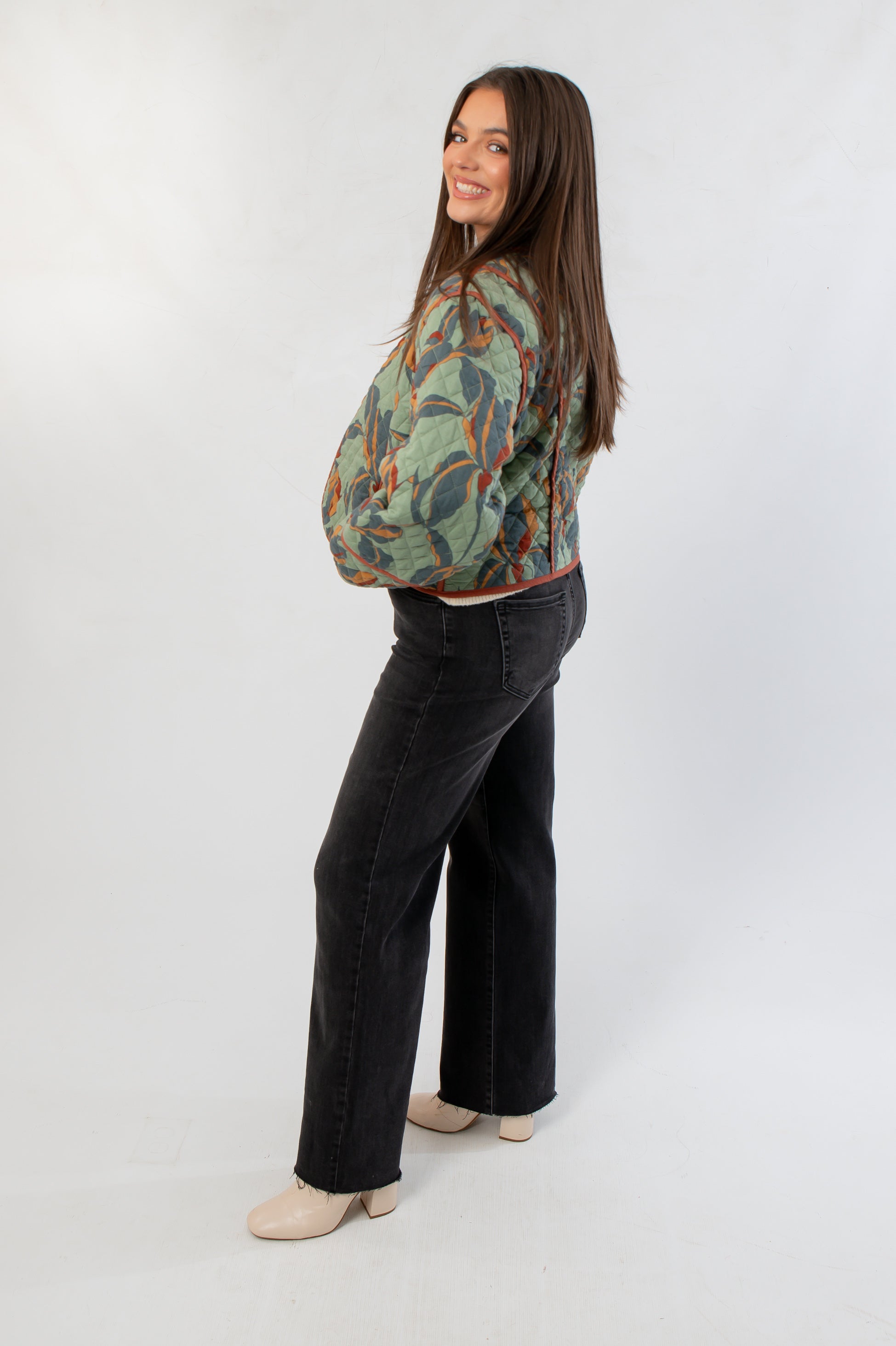 Steve Madden Dark Sage Adalynn Jacket