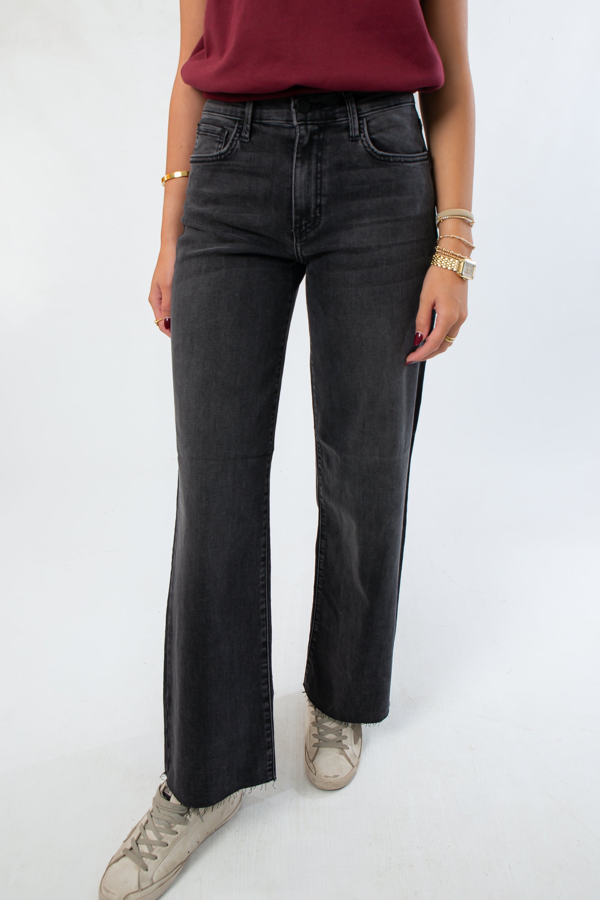 Courtney Washed Grey Slim Jean