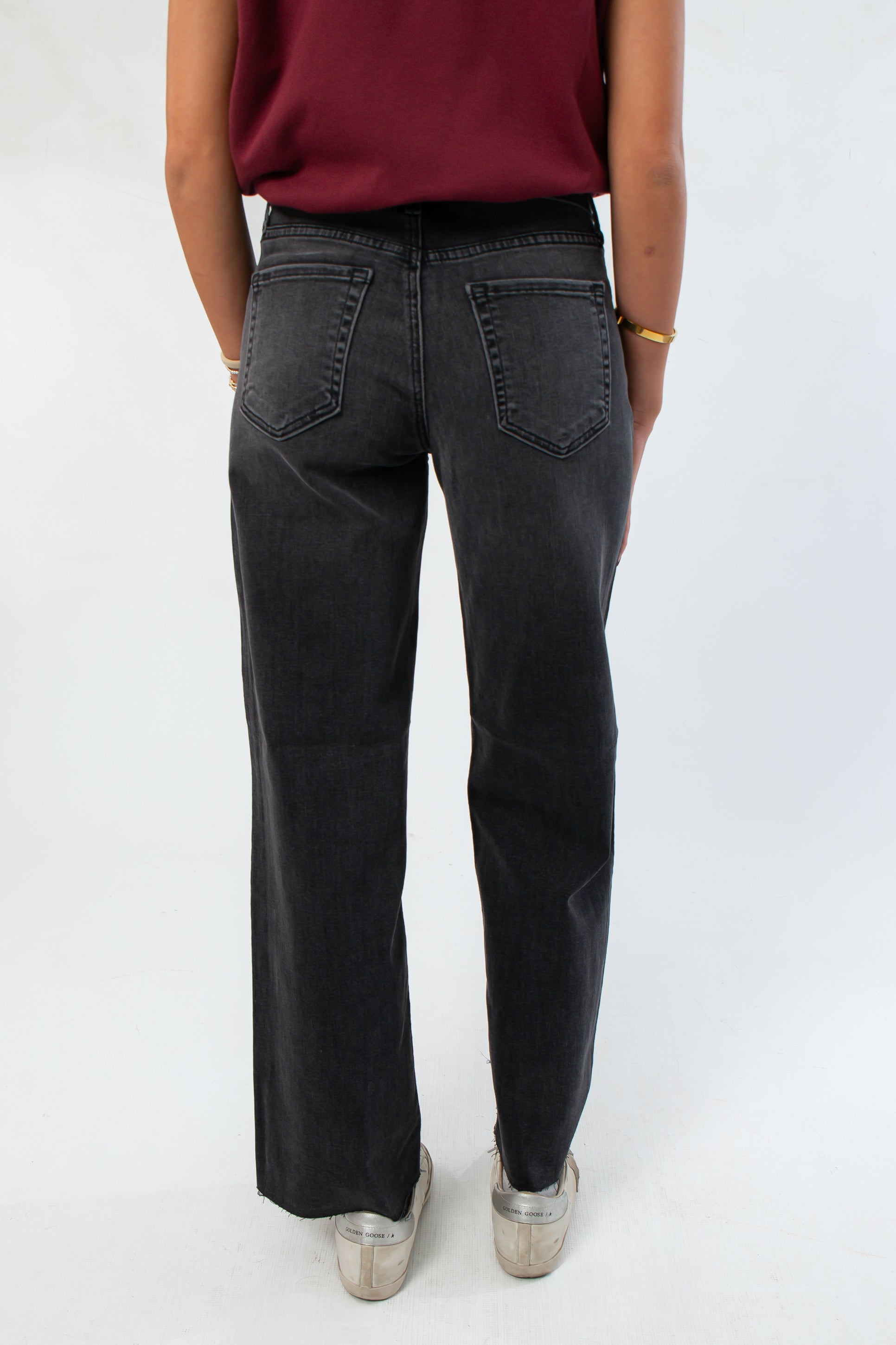 Courtney Washed Grey Slim Jean