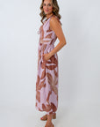 Dusk Till Dawn Floral Midi Dress