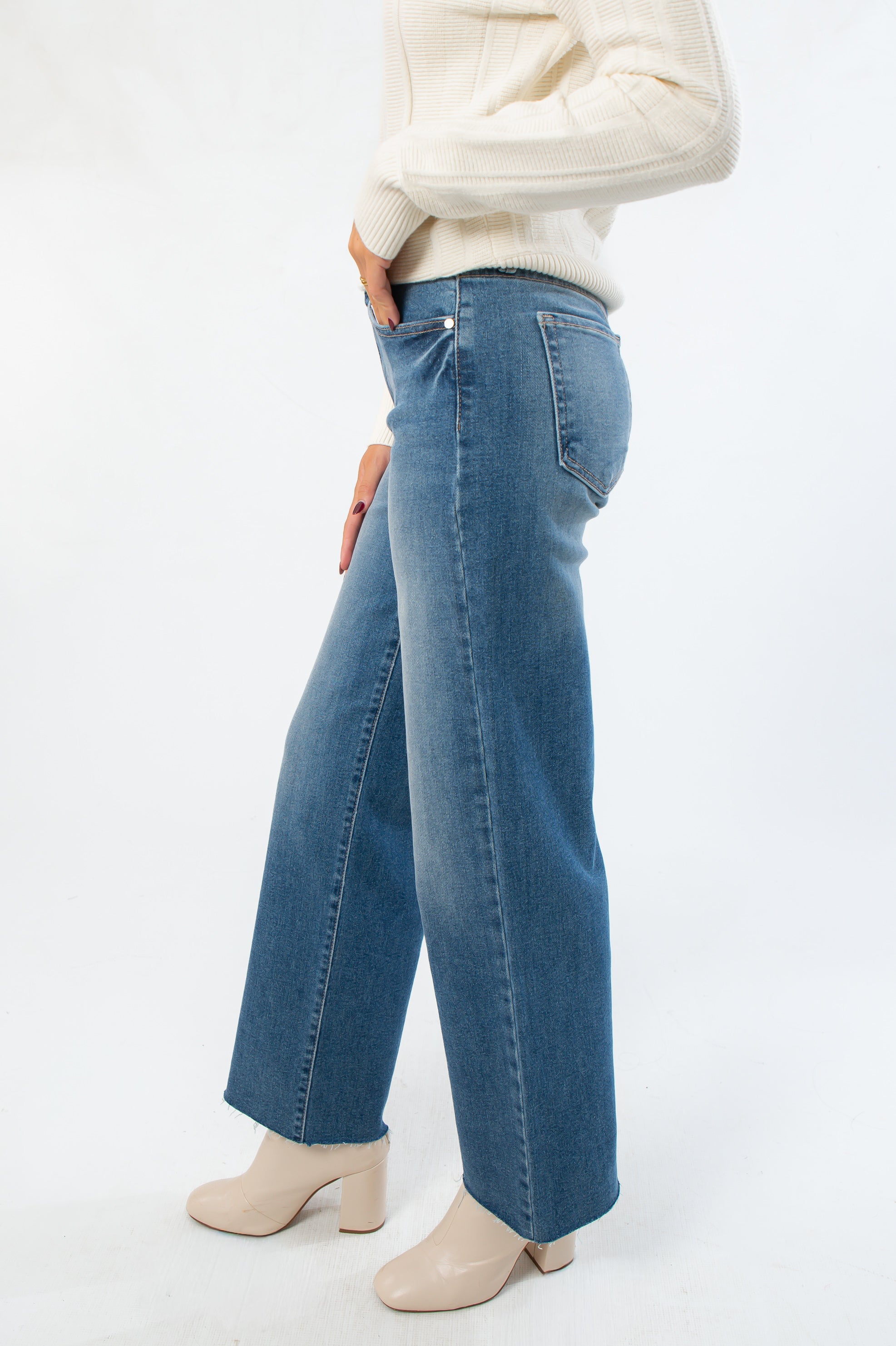 Kelli Medium Denim Slim Jean