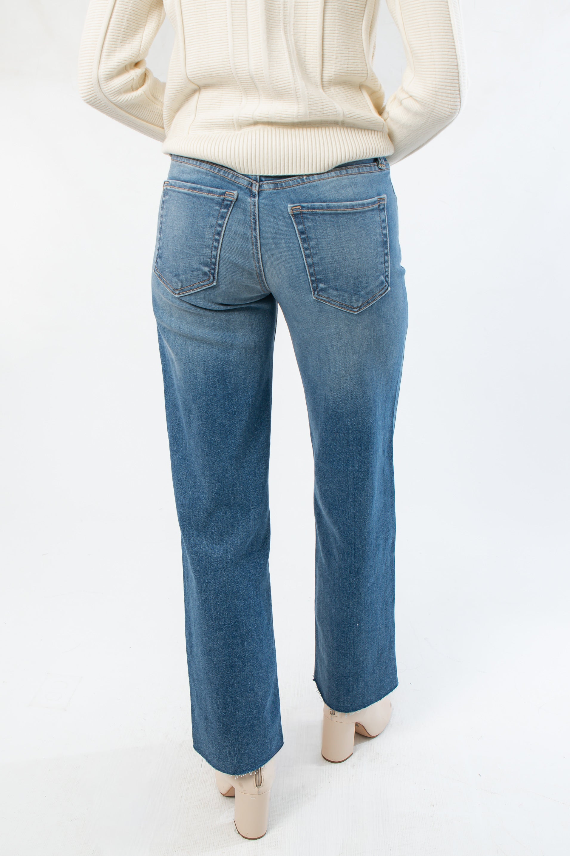 Kelli Medium Denim Slim Jean