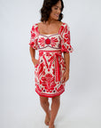 Red Haute Tropic Mini Dress