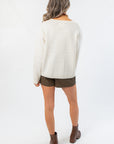 Coffee Weather Ivory Sweater