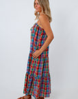 wishlist colorful plaid dress