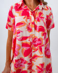 Floral design for tropical vacation