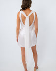 Cowl Neck Mini Dress