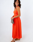 vibrant orange gameday dress clemson tigers auburn Tennessee