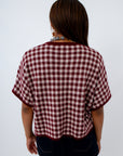 Fall short sleeve knit sweater for work, Fall short sleeve knit sweater football game