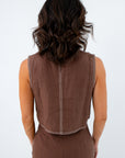 neutral gameday chic outfit for superbowl