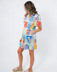THML At Sea Multi Nautical Printed Dress