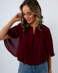 Garnet game day top for University of south carolina game day, florida state university game day