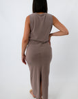 Z Supply Perfectly Taupe Sloane Jersey Muscle Tank