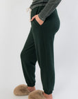 Z Supply Garland Green Classic Boyfriend Jogger