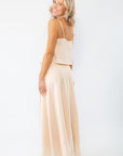 Z Supply Sandshell Salerno Wrap Midi Skirt