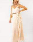Z Supply Sandshell Salerno Wrap Midi Skirt