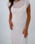 White lace overlay maxi dress, white maxi dress with lace detailing