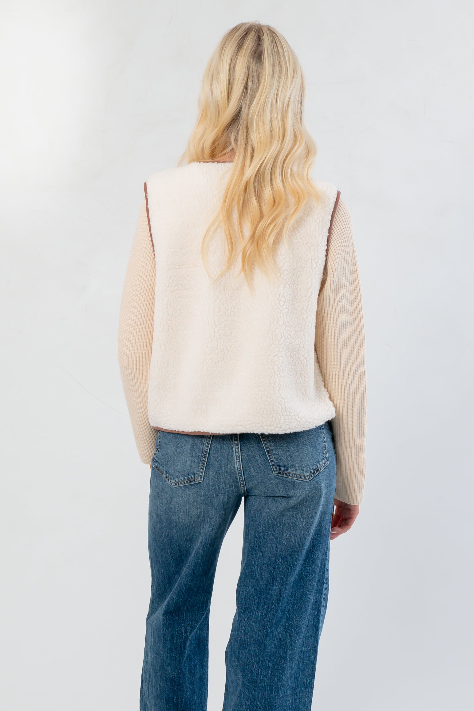 Bandit Button Down Sherpa Vest