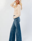 Daze Stunner Far Out Wide Leg Jean