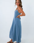 Z Supply Classic Indigo Leonora Midi Dress