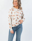 The Tiger Scatter Print Sweatshirt