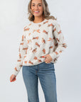 The Tiger Scatter Print Sweatshirt
