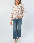 The Tiger Scatter Print Sweatshirt