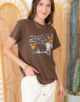 Daydreamer Chocolate Death Valley Tour Tee-Tops-Daydreamer-L. Mae Boutique & Wild Mabel Clothing