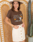 Daydreamer Chocolate Death Valley Tour Tee-Tops-Daydreamer-L. Mae Boutique & Wild Mabel Clothing